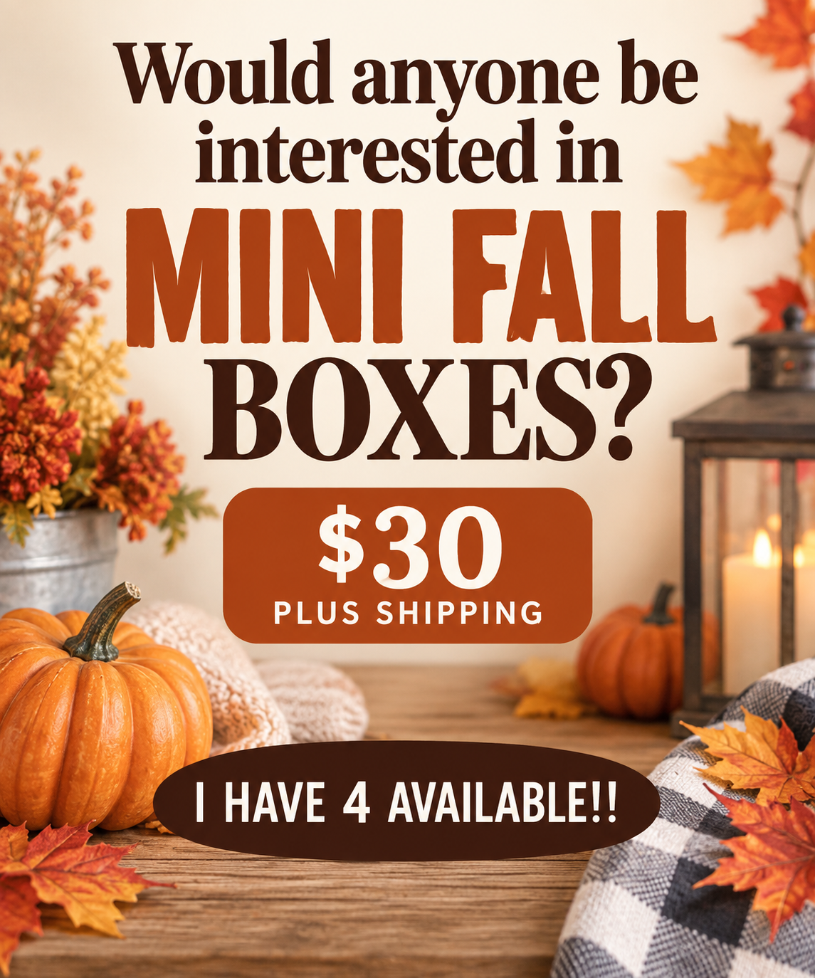 Mini Fall Box